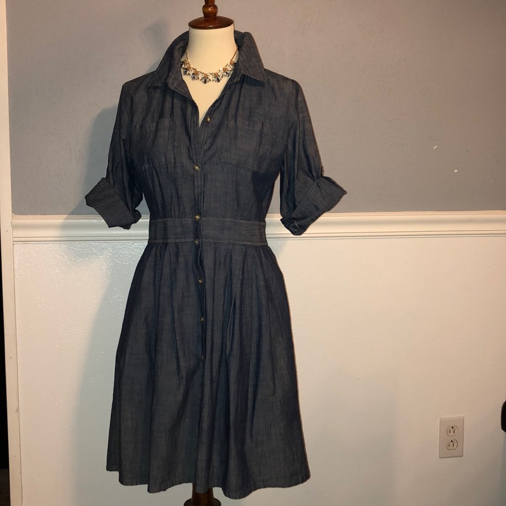 Blue jean dress